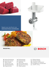 Bosch MUZ5BS1 Mode D'emploi
