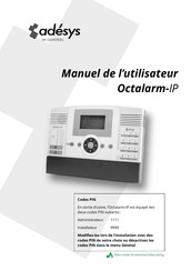 Adesys Octalarm-IP Manuel De L'utilisateur