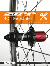 SRAM Zipp 404 Firestrike Manuel D'entretien