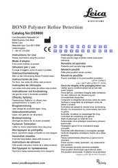 Leica Biosystems BOND Polymer Refine Detection DS9800 Mode D'emploi