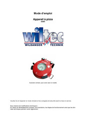 WilTec 62880 Mode D'emploi