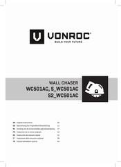 VONROC WC501AC Traduction De La Notice Originale