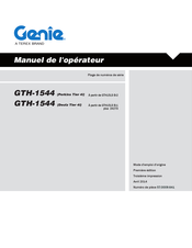 Terex Genie GTH-1544 Manuel De L'opérateur