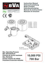 BVA Hydraulics HL1001 Mode D'emploi