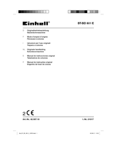 EINHELL 42.507.10 Mode D'emploi D'origine