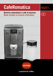 Nivona CafeRomatica NICR7 Série Mode D'emploi Et Conseils D'utilisation