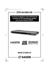 Sagem DTR 94160S HD Mode D'emploi