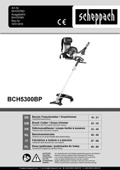 Scheppach BCH5300BP Traduction Des Instructions D'origine