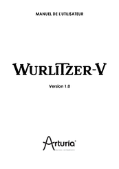 Arturia Wurlitzer-V Manuel De L'utilisateur