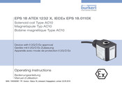 Burkert IECEx EPS 18.0110X Manuel D'utilisation