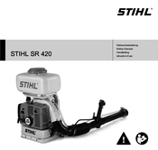 Stihl SR 420 Notice D'emploi