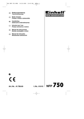 EINHELL 41.706.60 Mode D'emploi