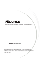 Hisense RT18N6AWD Manuel D'utilisation Et D'entretien