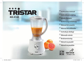 Tristar MX-4168 Mode D'emploi