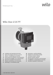 Wilo Star-Z 15 TT Notice De Montage Et De Mise En Service