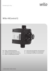 Wilo HiControl 1-EK Notice De Montage Et De Mise En Service
