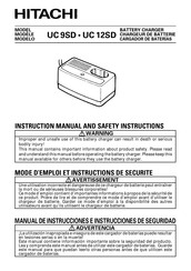 Hitachi UC 9SD Mode D'emploi Et Instructions De Securite