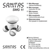 Sanitas SMG 11 Mode D'emploi