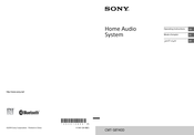Sony CMT-SBT40D Mode D'emploi