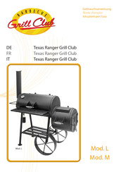 Landi Texas Ranger Grill Club M Mode D'emploi