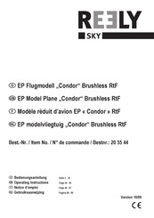 Reely SKY Condor Notice D'emploi