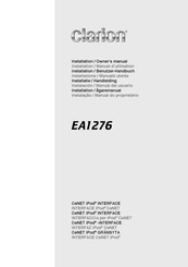 Clarion EA1276 Guide D'installation / Guide D'utilisation