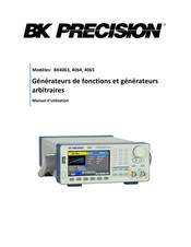 B+K precision BK4065 Manuel D'utilisation