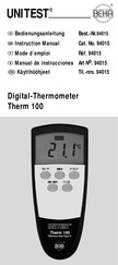 Unitest Therm 100 Mode D'emploi