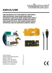 Velleman KSR10/USB Mode D'emploi