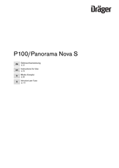 Dräger P100/Panorama Nova S Mode D'emploi