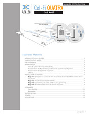 NEXTIVITY Cel-Fi QUATRA A52-X12-100 Manuel D'utilisation