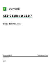 Lexmark CS310 Série Guide De L'utilisateur