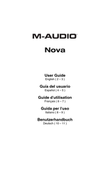 M-Audio Nova Guide D'utilisation