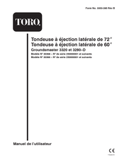 Toro 30368 Manuel De L'utilisateur