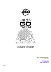 ADJ Mega GO Par64 Manuel D'utilisation