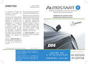 Directed Electronics Autostart Signature AS-DSP154 Guide De L'utilisateur