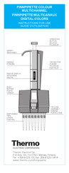 Thermo Electron FINNPIPETTE COLOUR MULTICHANNELS Guide D'utilisation