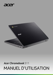 Acer Chromebook 511 Manuel D'utilisation