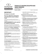 sunjoe HJ604C Manuel D'utilisation