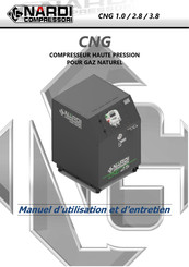 NARDI COMPRESSORI CNG 1.0 Manuel D'utilisation Et D'entretien