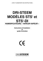 DriSteem STS Instructions D'installation Et D'entretien