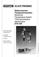 HYDAC ELECTRONIC ETS 300 Notice D'utilisation