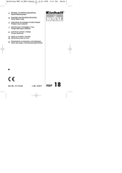 Einhell Royal 41.713.25 Instructions De Montage Et Mode D'emploi