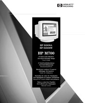 Hewlett Packard HP M700 D2838W Guide De L'utilisateur