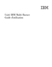 IBM Multi-Burner Guide D'utilisation