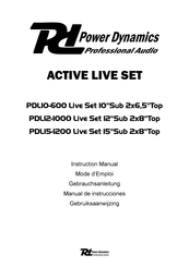 Power Dynamics PDL10-600 Live Set 10