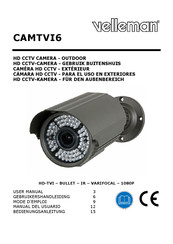 Velleman CAMTVI6 Mode D'emploi