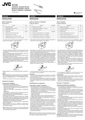 JVC KV-V8 Manuel D'installation/Raccordement