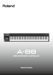 Roland A-88 Mode D'emploi