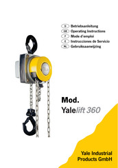 Yale Lift 360 Mode D'emploi